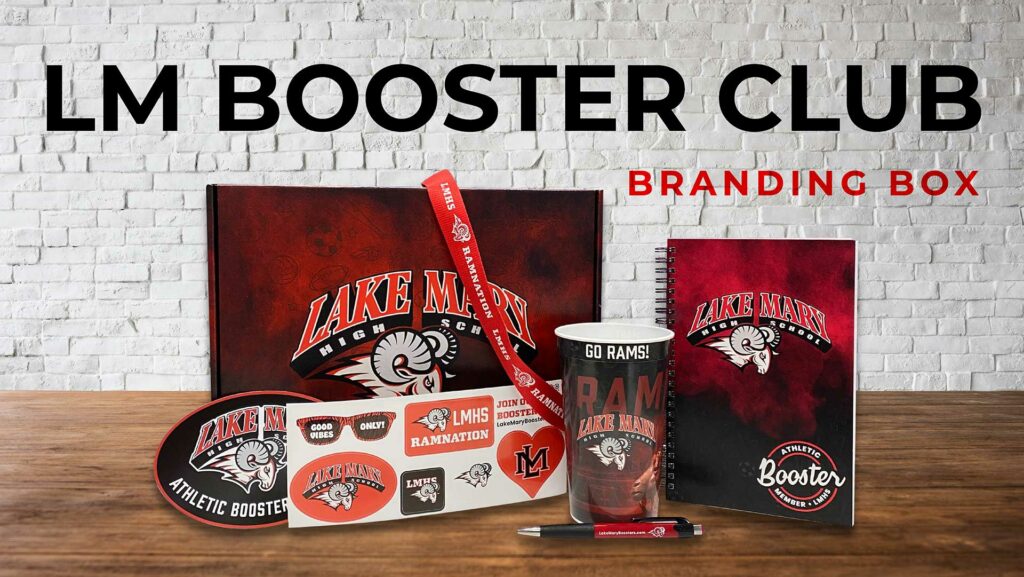 Booster club branding book - promotionals